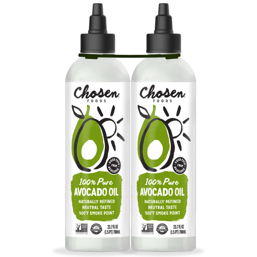 100% Pure Avocado Oil Squeeze Bottle 700ML 2-Pack