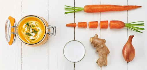 New! Creamy carrot soup