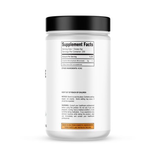 It's Just! - Creatine Monohydrate Powder, Made in USA - Image 2