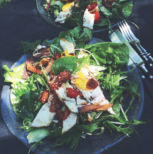 New! Crispy smoked tofu Salad