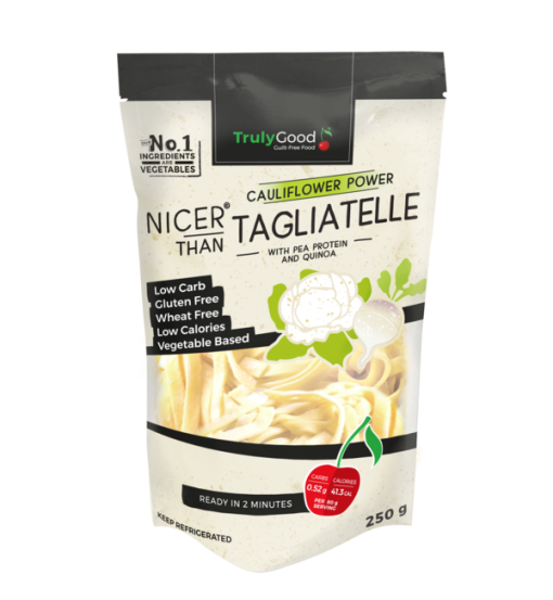 Cauliflower and Turnip Tagliatelle: 2 to 3 servings