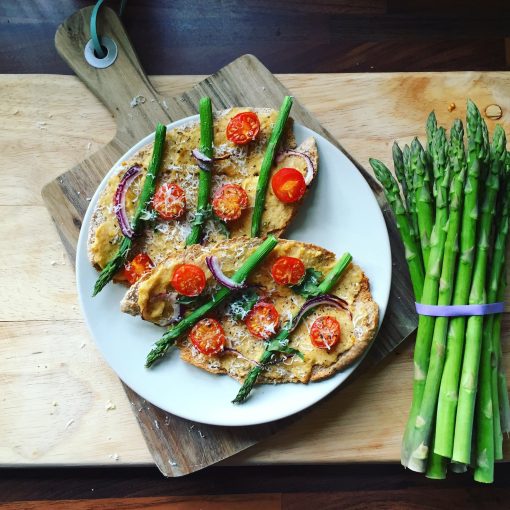 Hummus Pitta Pizza