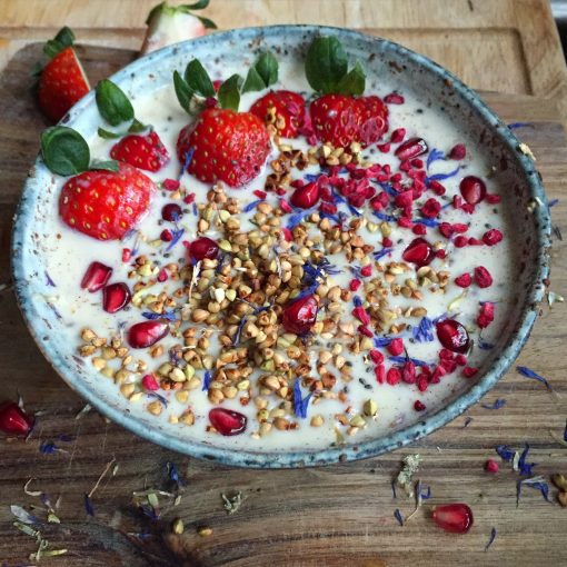 Vanilla Oats With Maple Toasted Buckwheat