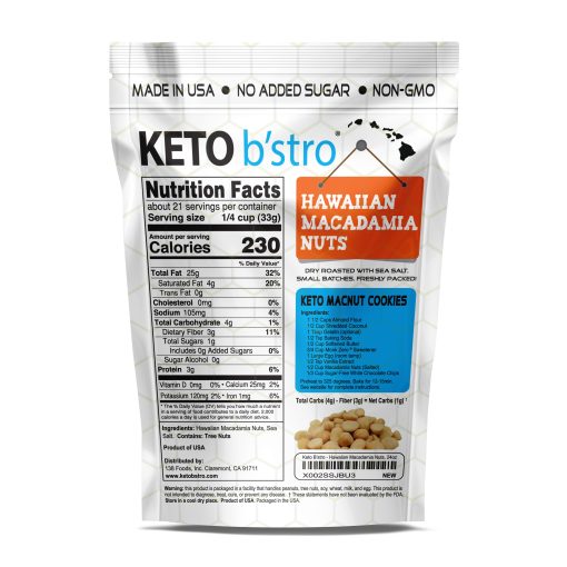 Keto B'stro - Hawaiian Macadamia Nuts - Image 2