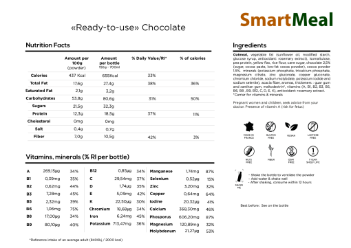 SmartMeal Chocolate - Image 2