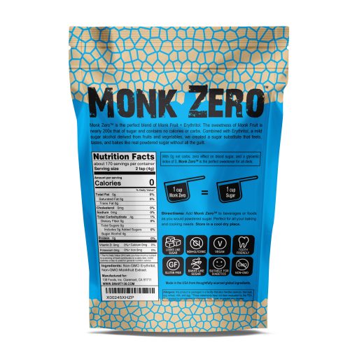 Monk Zero - Powdered Monkfruit Sweetener - Image 2