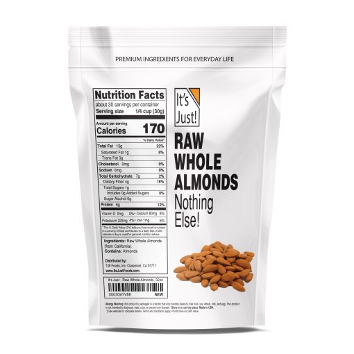 It's Just! - Raw Almonds - Image 2