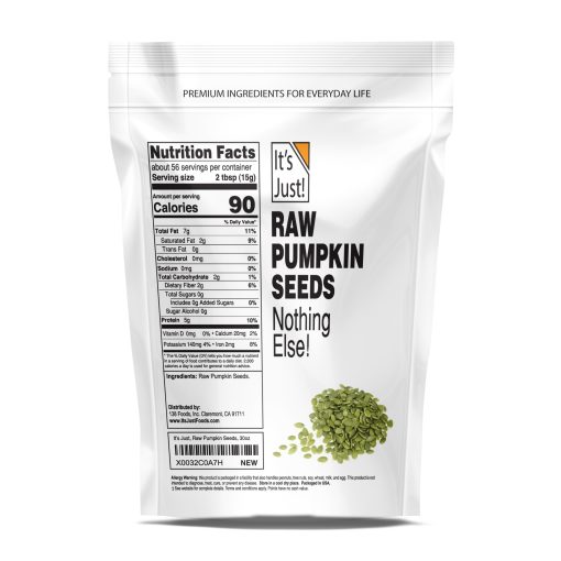 It's Just! - Raw Pumpkin Seeds - Image 2