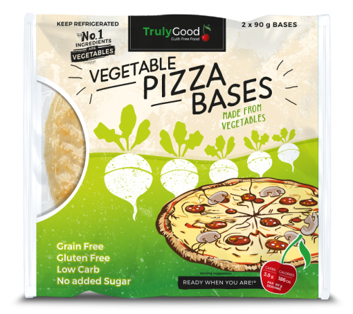 Vegetable Pizza Bases: 2 servings