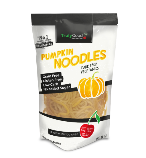 Pumpkin Noodles 250g: 2 to 3 servings