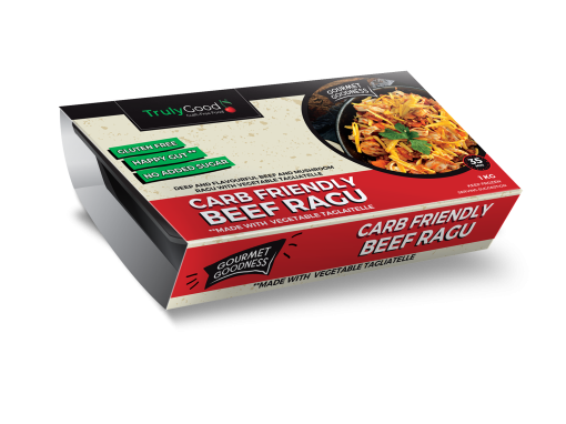 BEEF RAGU, CARB-FRIENDLY, GLUTEN FREE:  300G -1 KG