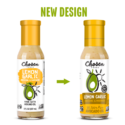 Lemon Garlic Dressing (8oz Glass Bottle) - Image 4