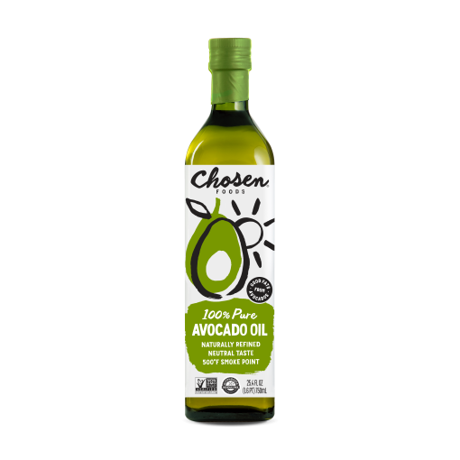 100% Pure Avocado Oil 750ml Glass Bottle