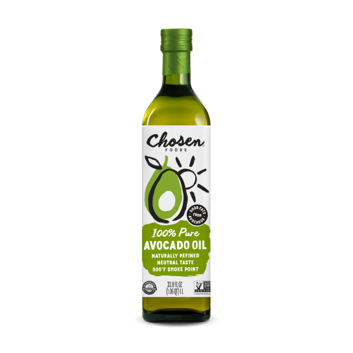 100% Pure Avocado Oil 1Lt Glass Bottle