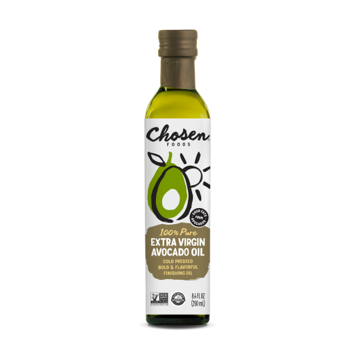 100% Pure Extra Virgin Avocado Oil 250ml Glass Bottle