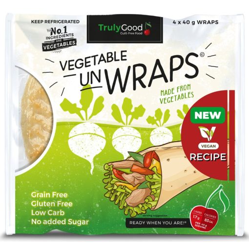 Vegan Vegetable Wraps: 4 servings