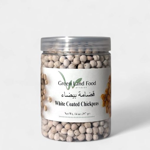 White Coated Chickpeas - 14 oz