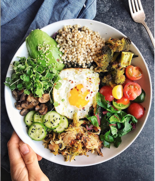 New! Breakfast Sprouts macro bowl