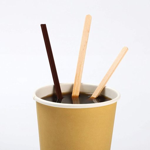 Wholesale Bulk Wooden Coffee Stirrers 1000 pcs – 5.5 inch (140mm) - Image 4